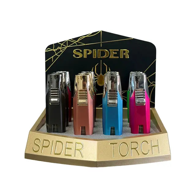 Sp- 661 Spider Torch Lighters 12/Display