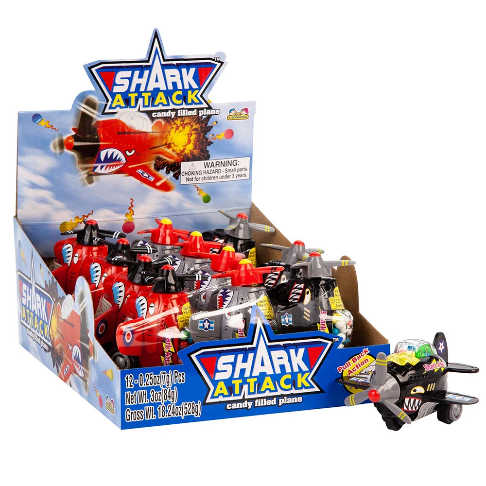 Shark Attack Candy Plane 12CT