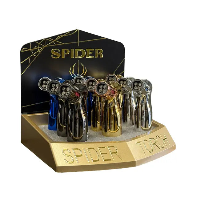 Sp- 8011 Spider Torch Lighters - 9/Display