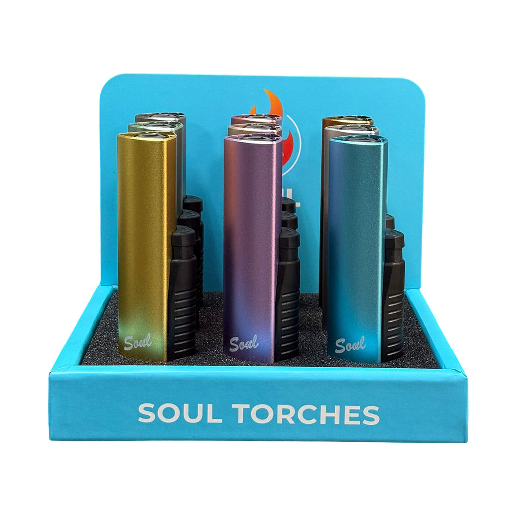 Soul Single Flame Torch Lighter (1819) – 9CT //