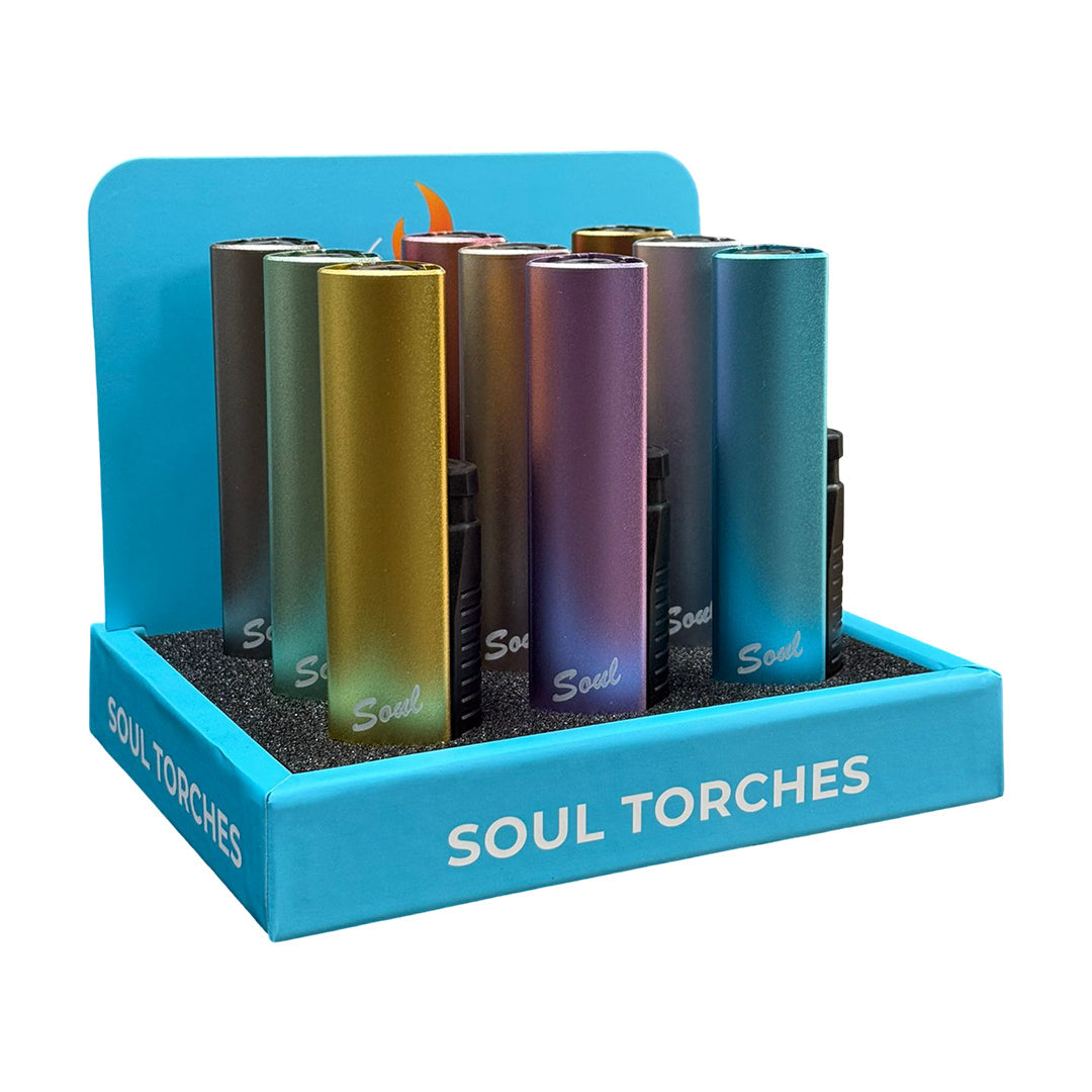 Soul Single Flame Torch Lighter (1819) – 9CT //
