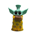 standing baby yoda silicone bong