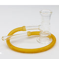 Water Pipe Adapter for Concentrates. Comes with a latex tube and wand