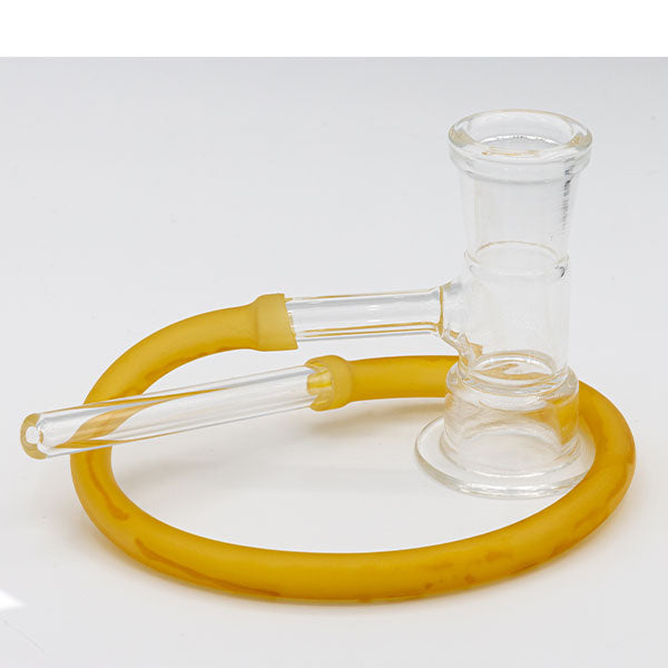 Water Pipe Adapter for Concentrates. Comes with a latex tube and wand