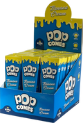 Pop King Size Pre Rolled Cones Banana Cream- 24ct