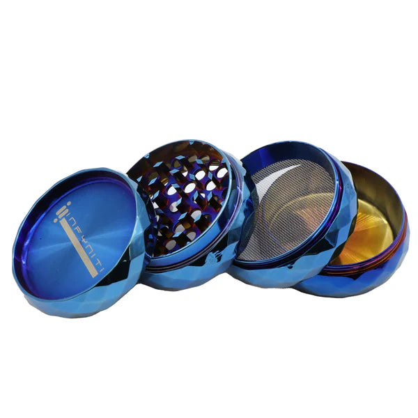 Infyniti Aluminum Grinders GR7506  | 53 mm | 4 Part