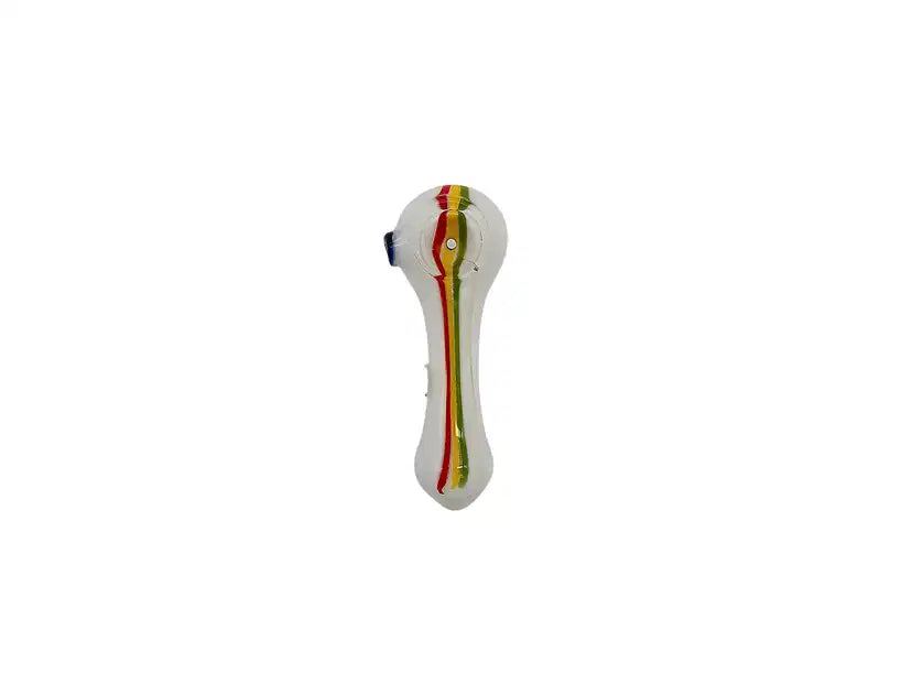 CG-683 = White Landing Strip Hand Pipe (Pack of 4)