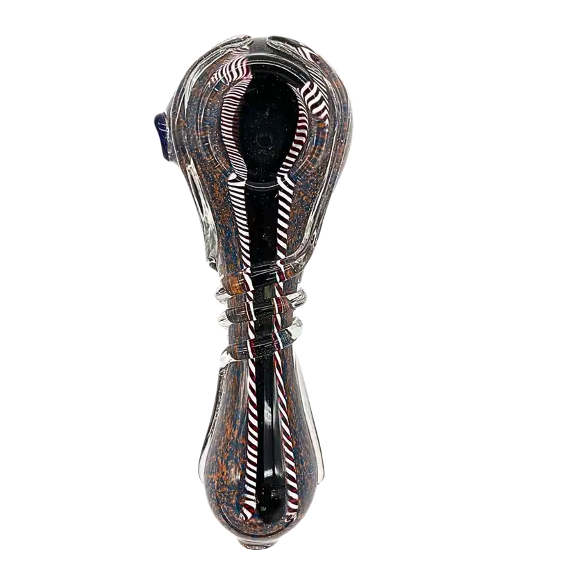 CG-783 = Glass Inside-Out Hand Pipe (Pack of 4)