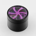 Xtreme Aluminum Grinder – Fan Blade Top – 4 Parts – Purple