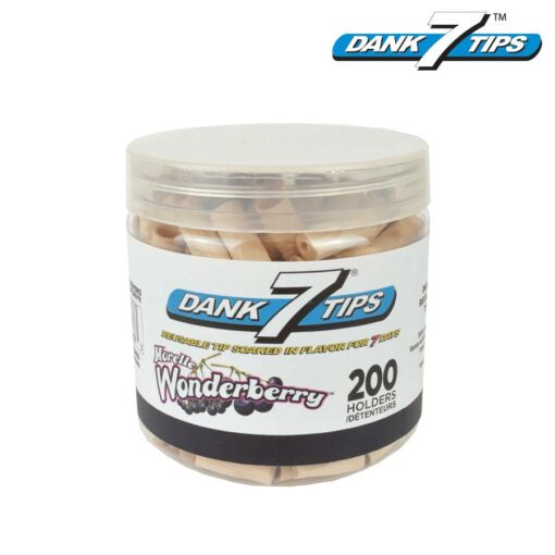 DANK 7 FLAVOURED TIPS BULK – WONDERBERRY