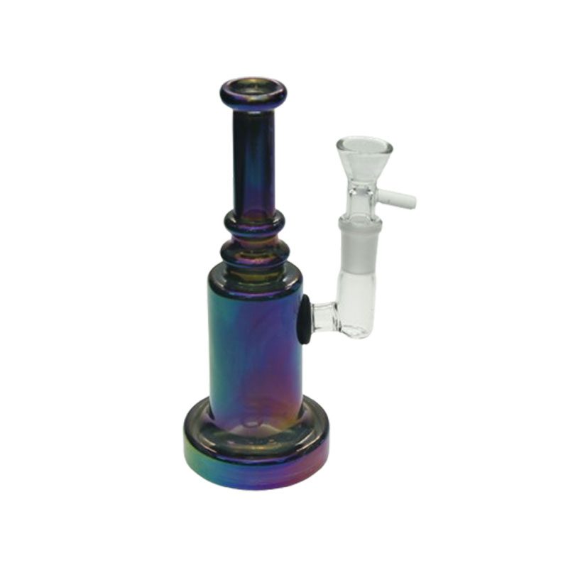 6.5" Elegant Design Glass Bong (FHS034B- Dark Blue)