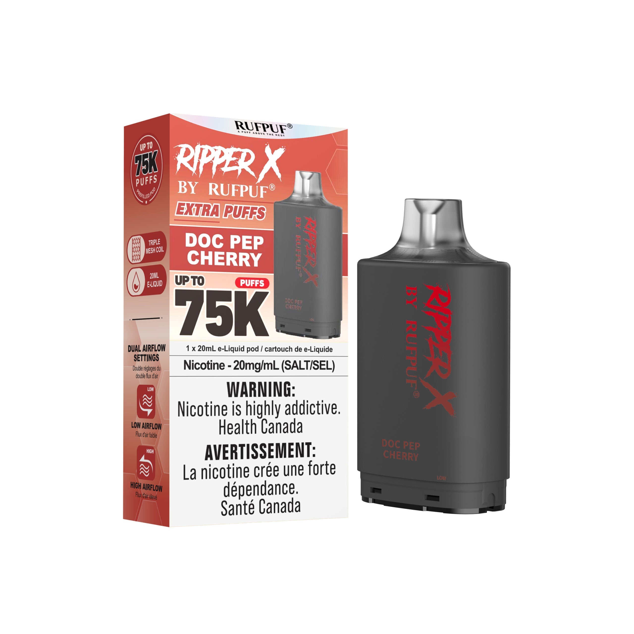 Ripper X 75K (20mg/ML / 5PCs)  - Alberta