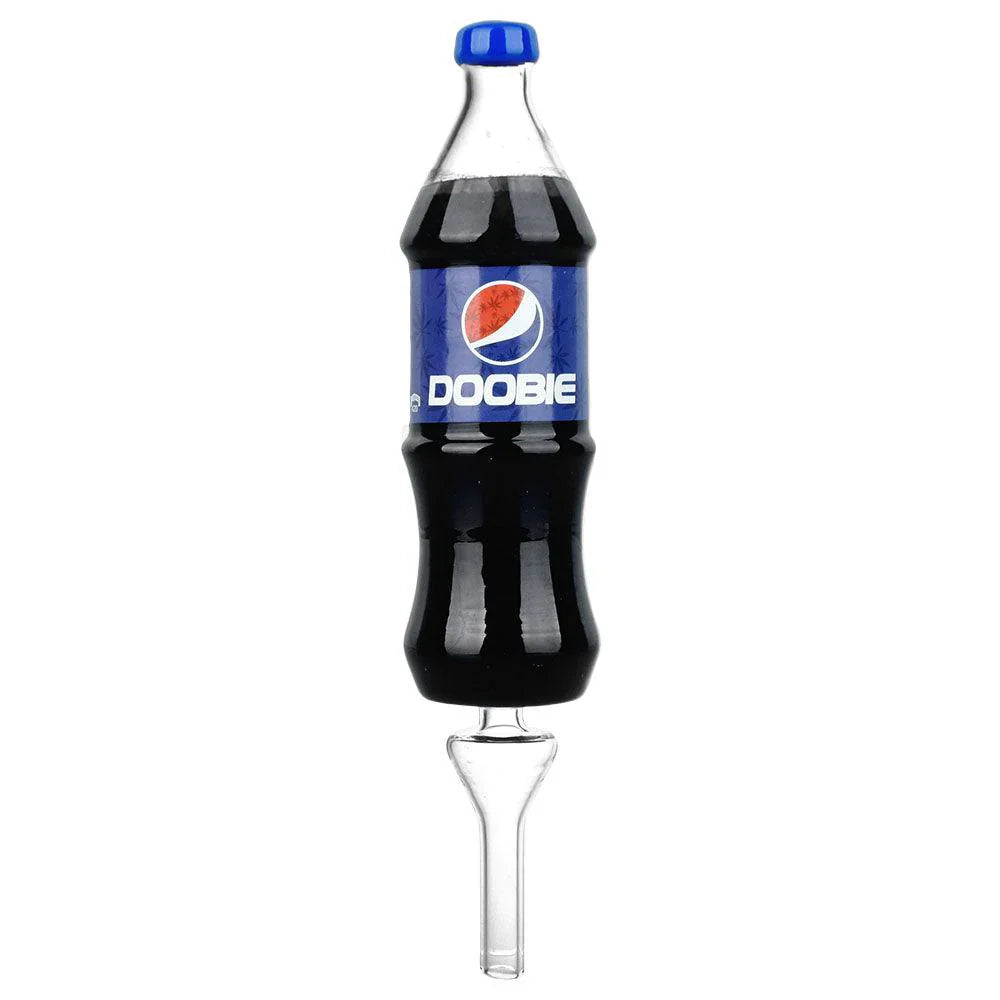 Soda Buds Bottle Glass Hand Pipe