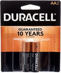 Duracell Coppertop Alkaline Batteries AA 2ct