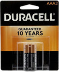 Duracell Coppertop Alkaline Batteries AAA 2ct