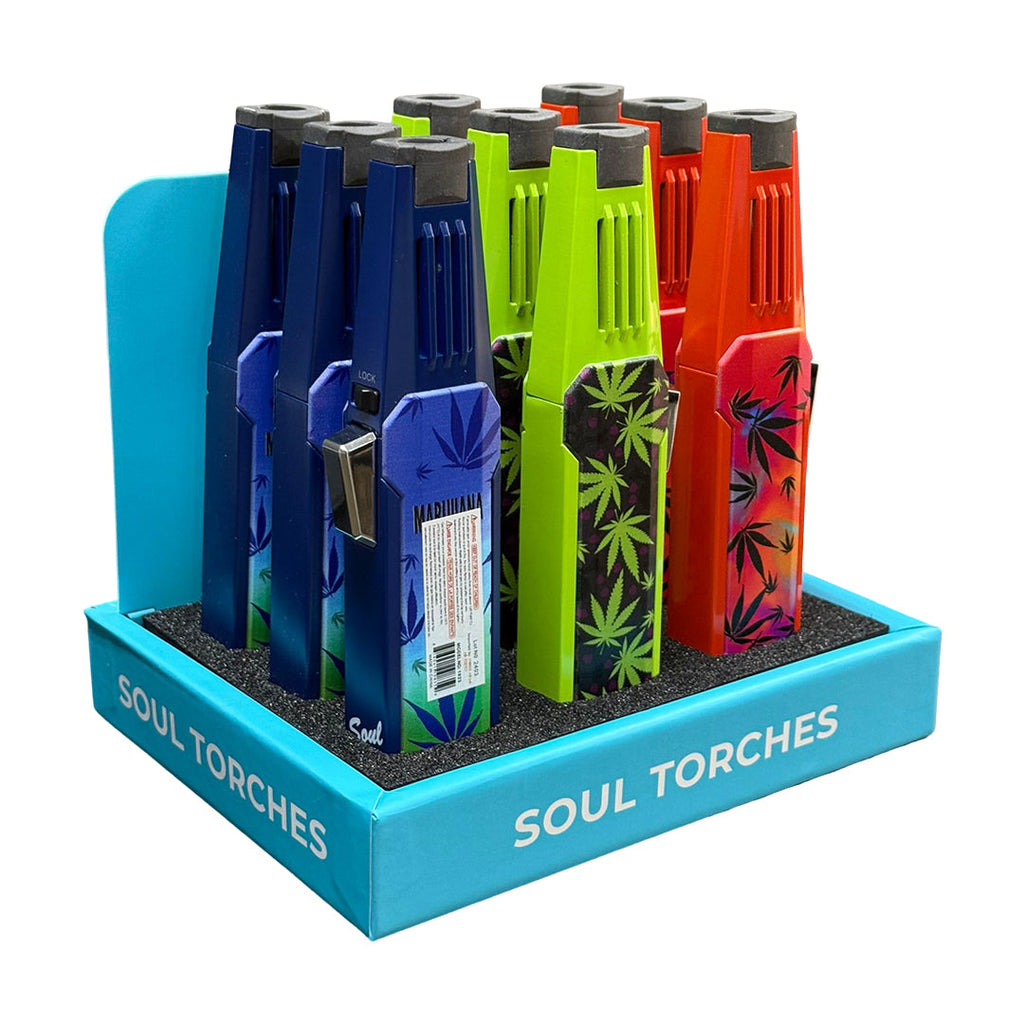 Soul 1823 Pen Torch Lighter (9CT) //
