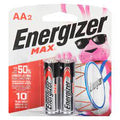Energizer Max Alkaline Batteries AA 2ct