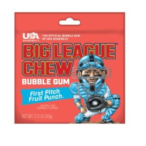 Big League Chew First Pitch Fruit Punch 12CT
