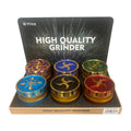 POSH Galaxy Blade Series 4-Piece Herb Grinder - 6/Display [ GR 26 ]