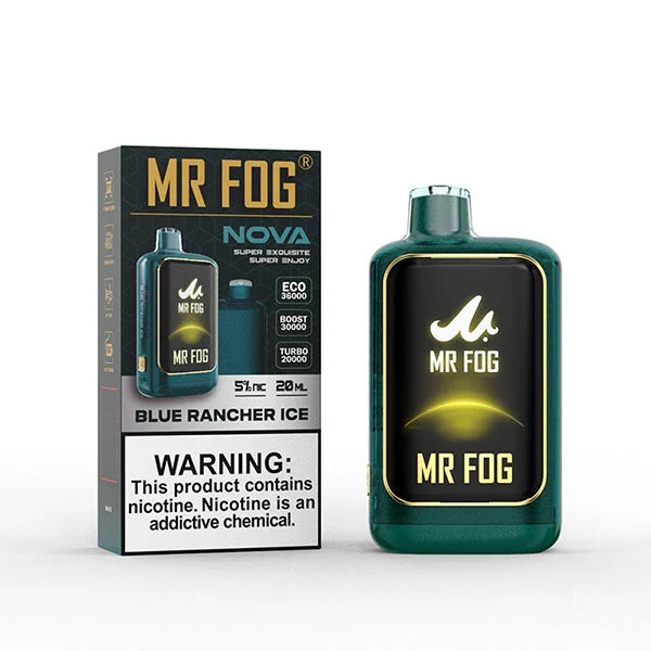 Mr Fog Nova 36k Blue Razz Steezy Series Disposable Vape 5CT - Alberta