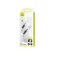 USAMS- U51 Lightning Silicone Charging & Data Cable with Light 1M