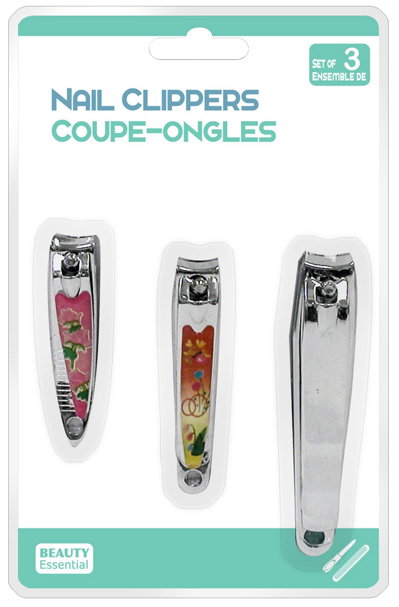 Beauty Essential Nail Clippers Set of 3