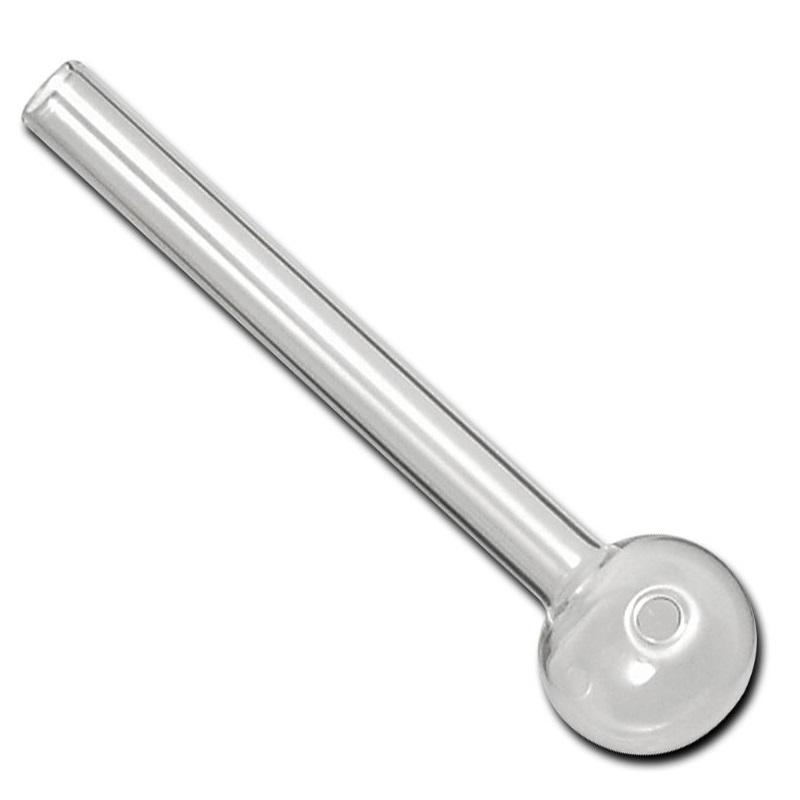 4″ Clear Glass Oil Pipe