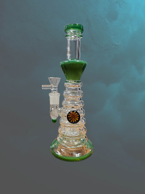 11" Glass Bong By POTHEAD GLASS [JD233]