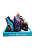 Soul Single Flame Torch Lighter (1813) - 9CT