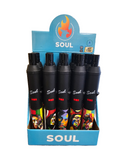 Soul Single Flame Pen Torch Lighter (1800) Cuba – 15CT