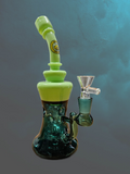 10" Glass Bong with Percolator [JD166]