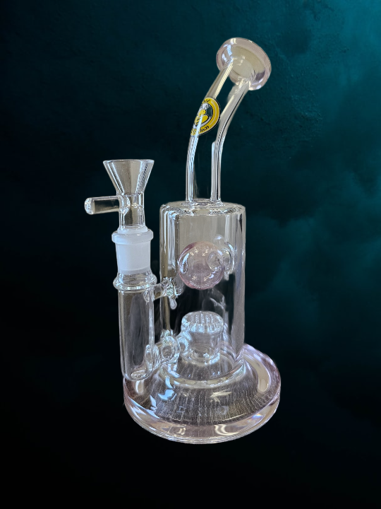 8" Percolator Bong by BEE GLASS [JD164]