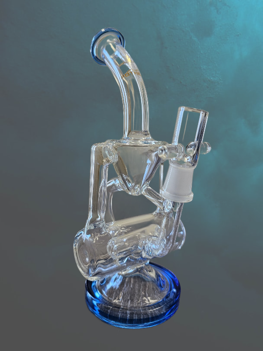 8" Dab rig by POTHEAD GLASS [JD889]