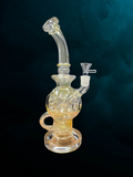 14 Holes Swiss Ball Glass Bong [JD108]