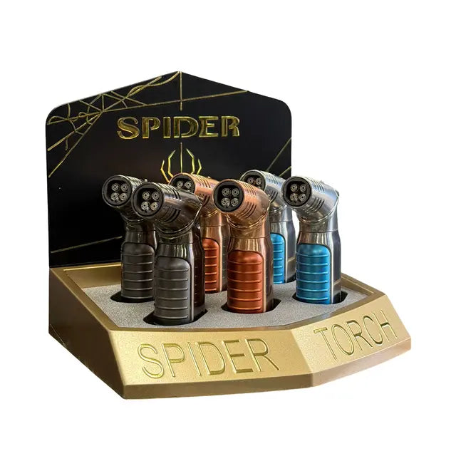 Sp- 393 Spider Torch Lighters - 6/Display