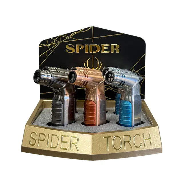 Sp- 393 Spider Torch Lighters - 6/Display