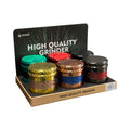 POSH Premium 4-Piece Herb Grinder - 6/Display [ GR 21 ]