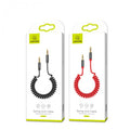 USAMS - Spring Audio Cable 1.2m Black